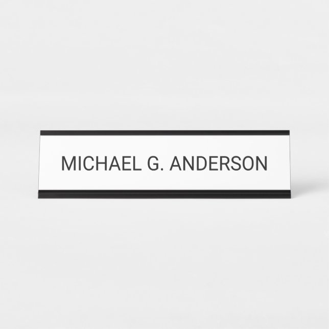 Professionelles Personalisiertes Namensschild (Vorderseite )