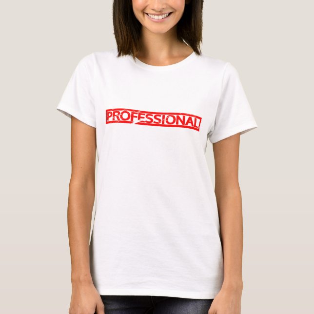 Professionelles Stempel T-Shirt (Vorderseite)