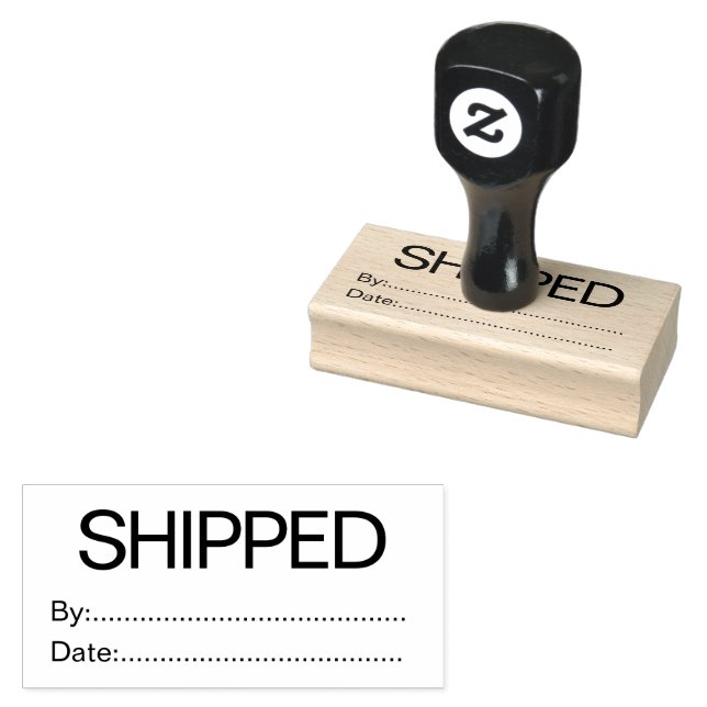 Professionelles Versanddatum-Stempel Gummistempel (Stempel)