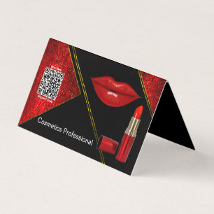 Professionnel de la cosmétique   Plié   CARTE DE V