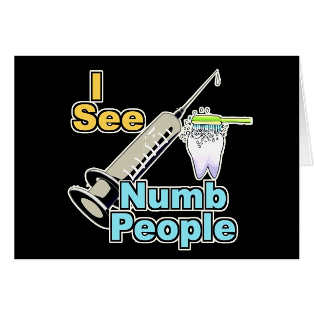 Professionnel dentaire drôle (Devant horizontal)