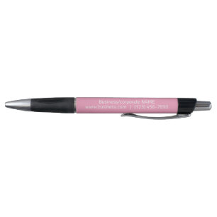 Professionnel Entreprise Marque stylos rose