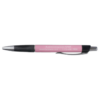 Professionnel Entreprise Marque stylos rose