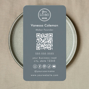 Professionnel minimaliste Carte de visite branché 