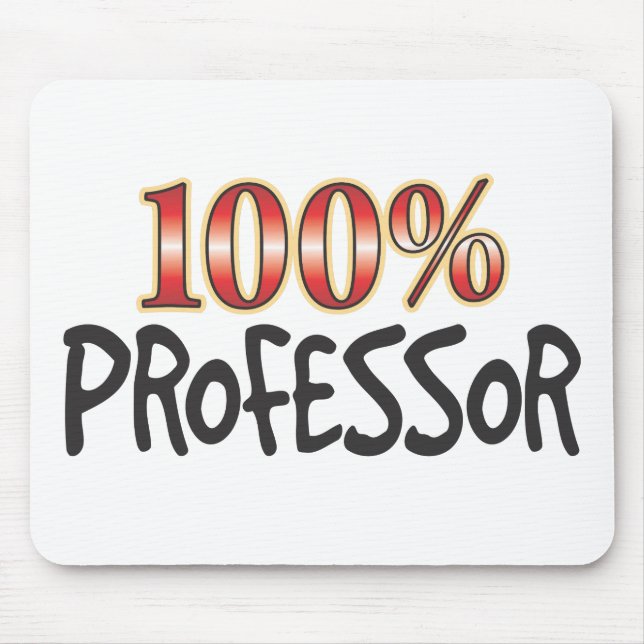 Professor 100 Prozent Mousepad (Vorne)