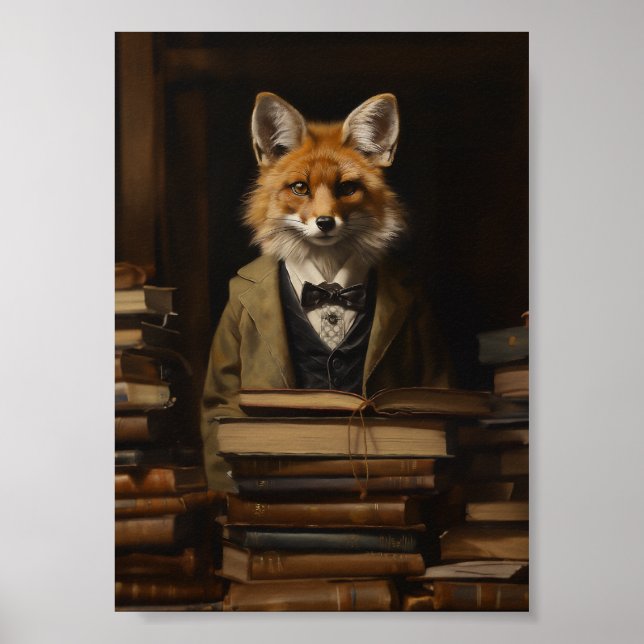 Professor Fox Poster (Vorne)