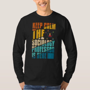 Professor für Soziologie, Hauptfach Bildung Zitate T-Shirt