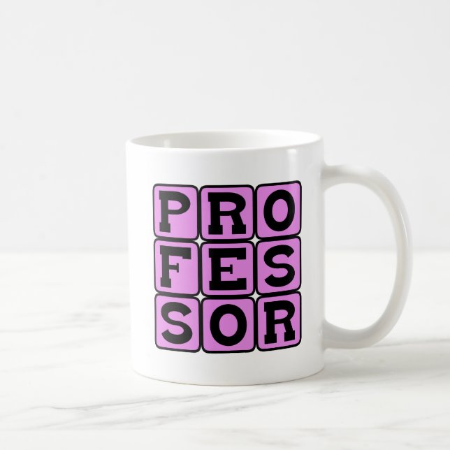 Professor, Lehrer für Uni Kaffeetasse (Rechts)
