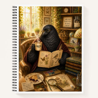 Professor Nevermores Naturjournal Notizbuch