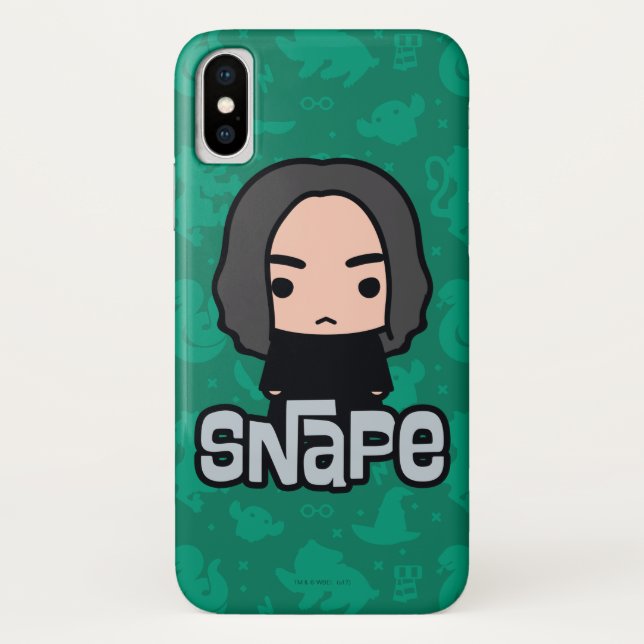 Professor Snape Cartoon Art Case-Mate iPhone Hülle (Rückseite)