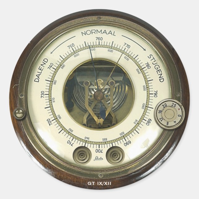 Professor Temple's Baraethiometer Sticker (Vorderseite)