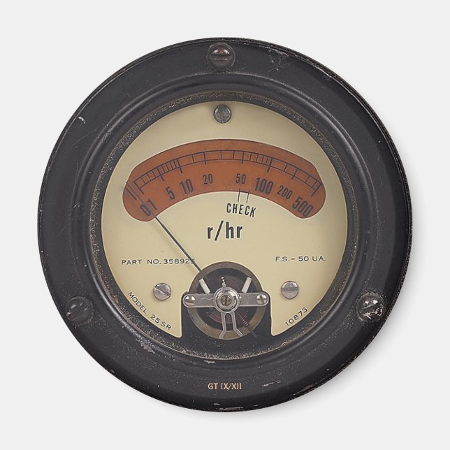 Professor Temples Raytheometer-Magnet Magnet (Vorne)