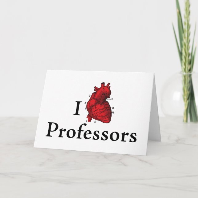 Professoren der Liebe I Dankeskarte (Vorderseite)