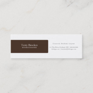 Profil br der Visitenkarte- Mini Visitenkarte