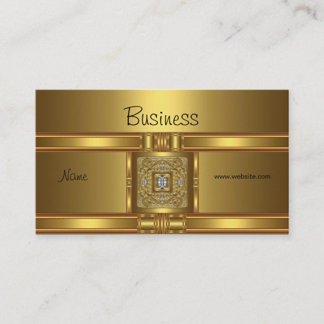 Profil Carte de visite Gold sur Gold Jewel (Devant)