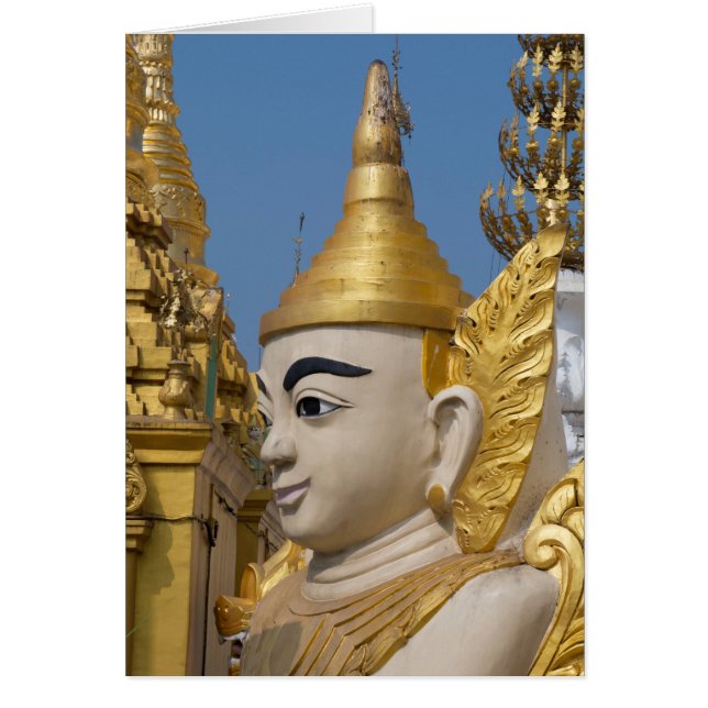 Profil der Buddha-Statue (Vorne)