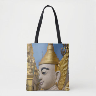 Profil der Buddha-Statue Tasche