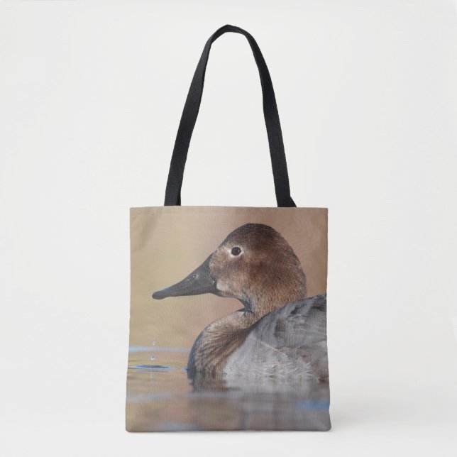Profil der weiblichen Canvasback-Ente Tasche (Vorderseite)