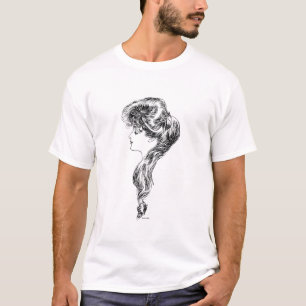 Profil eines Gibson-Mädchens, 1903 T-Shirt