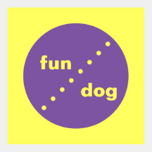 Profil LinkedIn Chien coloré d'amusement