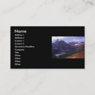 Profil oder Visitenkarte, Landschaft Visitenkarte