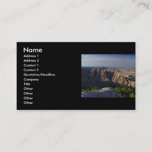 Profil oder Visitenkarte, Landschaft Visitenkarte