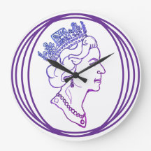 Profil von Queen Elizabeth