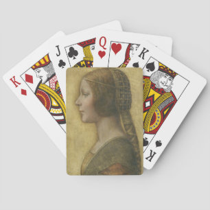 Profile of a Young Fiancee Spielkarten