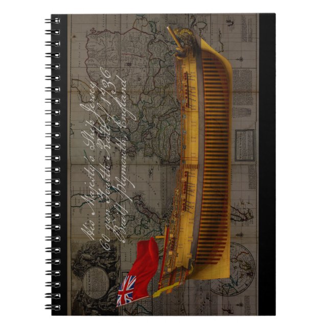 Profile Painting of Ship Jersey Notizblock (Vorderseite)