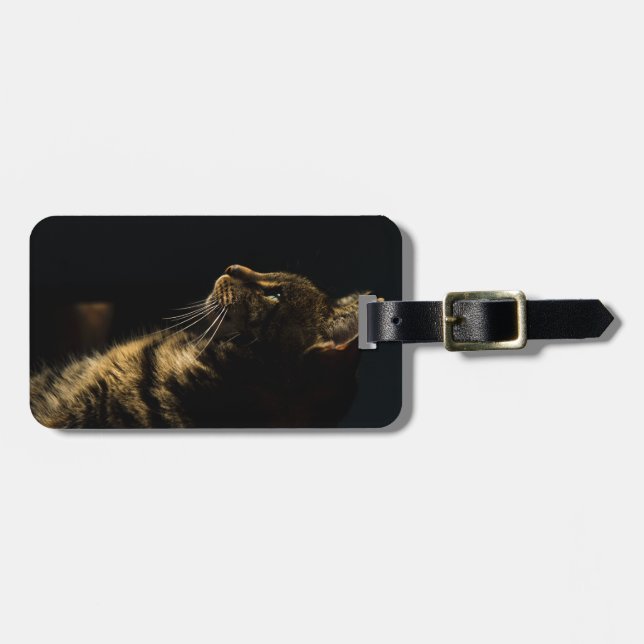 Profilkatze Gepäckanhänger (Vorderseite horizontal)