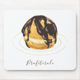Profiterole Wasserfarbe Mousepad