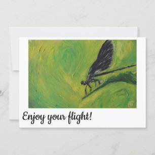 Profitez de votre vol, carte de voyage - Large yeu