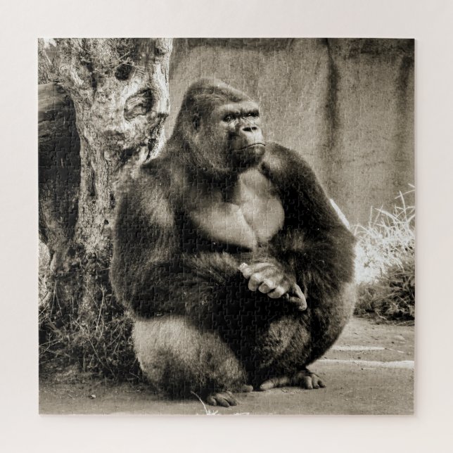 PROFONDE EN PENSÉE Jigsaw Puzzle Puzzle (Vertical)