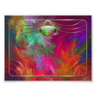 Profondeur du corail Impression photo