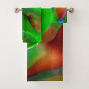 Profondeur et reliefs colorés, le vert prédomine