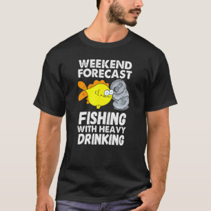 Prognose für Hinterwäldler-Angler T-Shirt