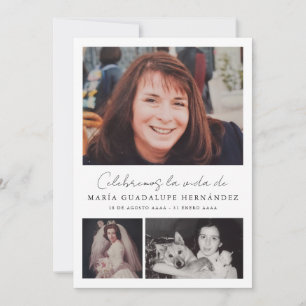 Programa Funerario Cristiano en Español Beerdigung Einladung