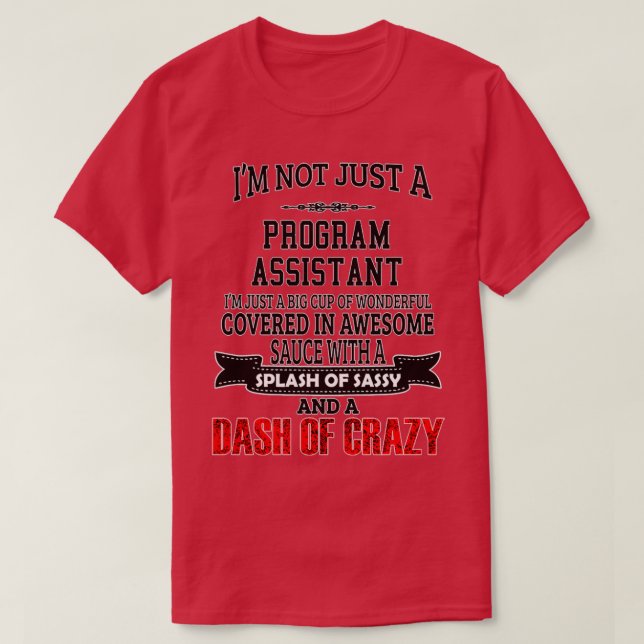 Programm Assistant Birthday WeihnachtsgeschenkGege T-Shirt (Design vorne)