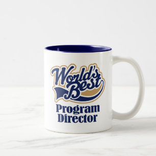 Programm-Direktor Geschenk Zweifarbige Tasse