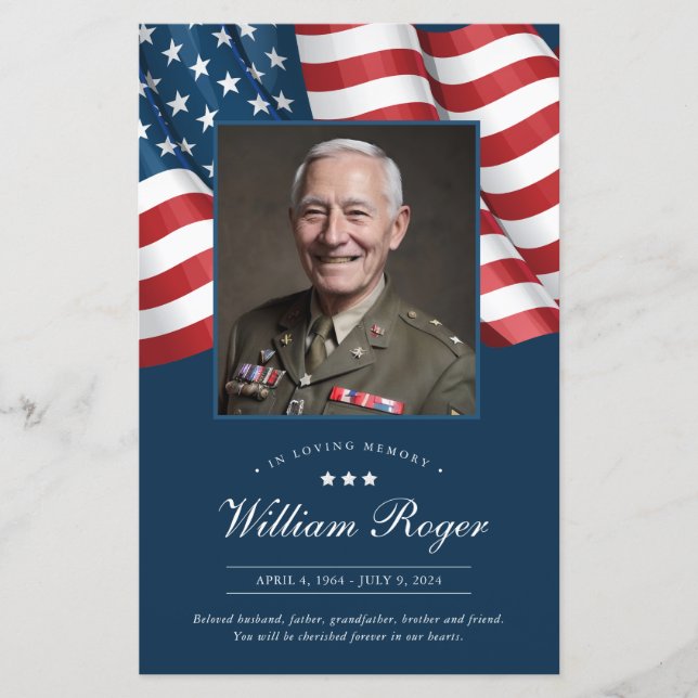 Programm für patriotische Gedenkstätten (Vorderseite)