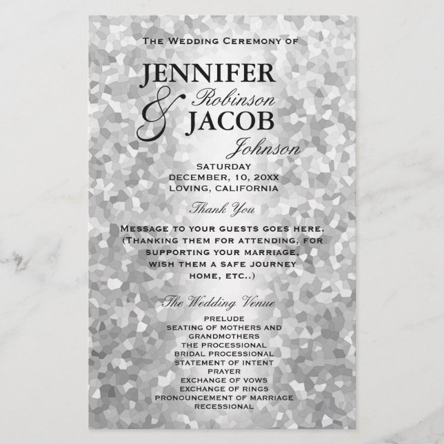 Programm | Kristallsilber Flyer (Vorne)