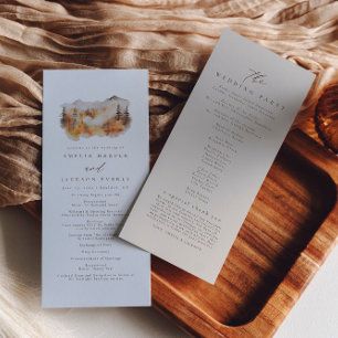 Programm "Watercolor Fall Mountain"