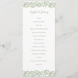 Programm zur LIEBE von Olivenzweigen