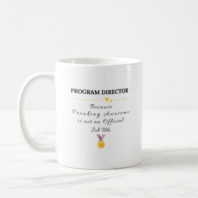 Programmdirektor Kaffeetasse (Links)