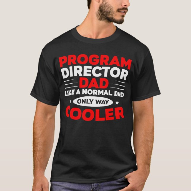 Programmdirektor T-Shirt (Vorderseite)