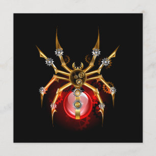 Programme Araignée en vapeur noire