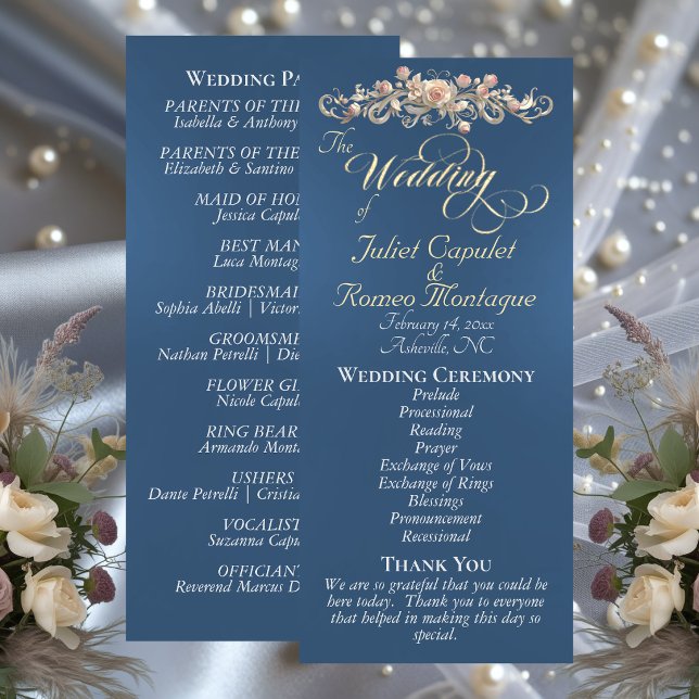 Programme Arc de rose - Mariage bleu (Créateur téléchargé)