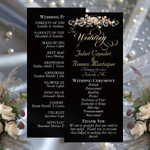 Programme Arc de rose - Mariage noir