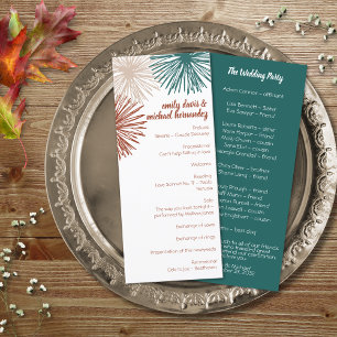 Programme Bisque Abstrait noir Turquoise clair moderne en cu