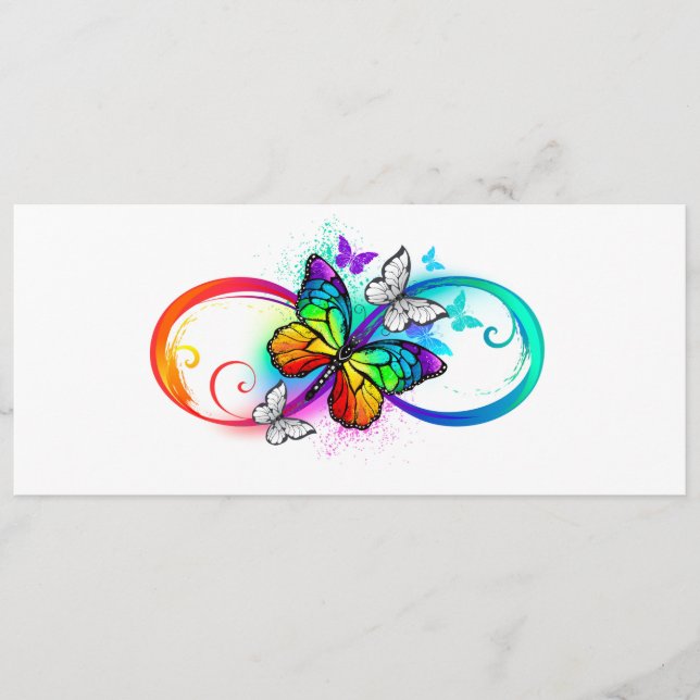 Programme Bright infinity with rainbow butterfly (Devant)